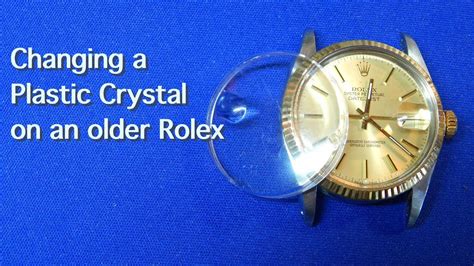 how to remove a rolex watch crystal|Rolex crystal replacement price.